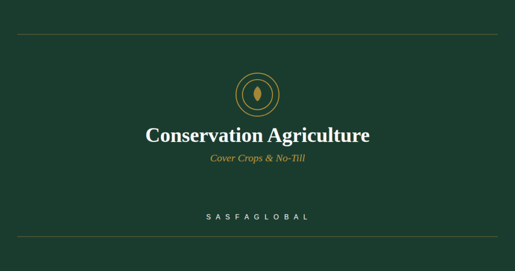 Conservation agriculture with cover crops for African soils