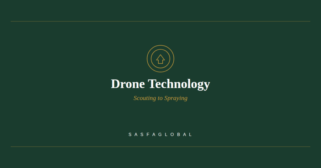 Drone technology applications in African farming