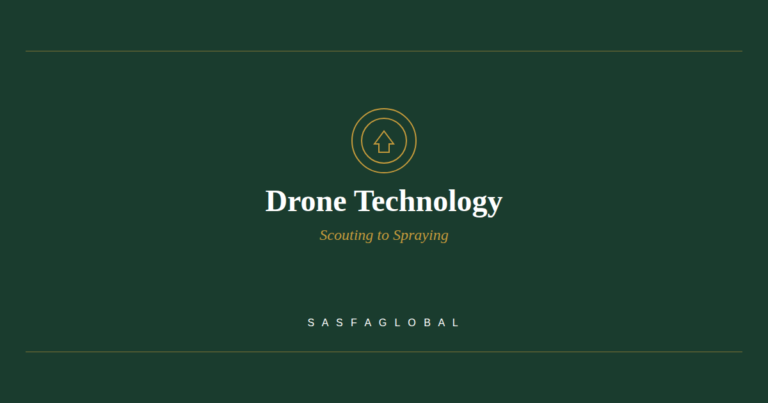 Drone technology applications in African farming