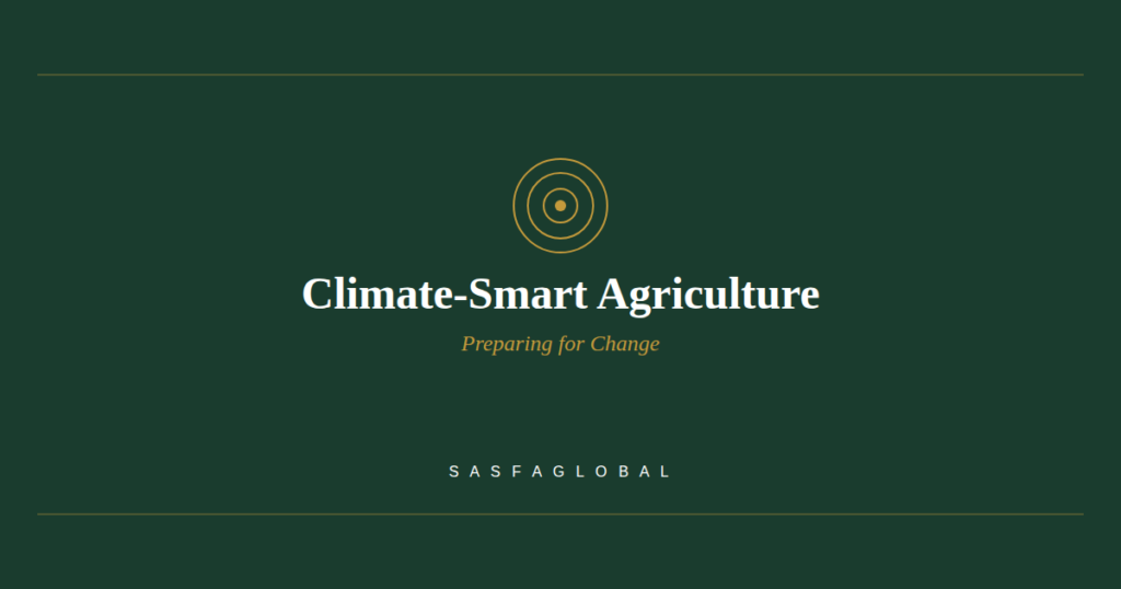 Climate-smart agriculture practices for African farms