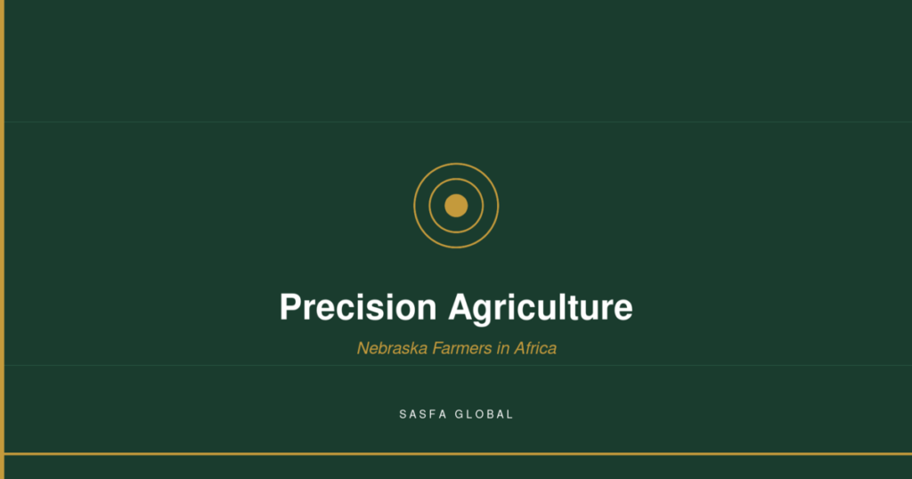 Precision agriculture technology from Nebraska applied to African farming