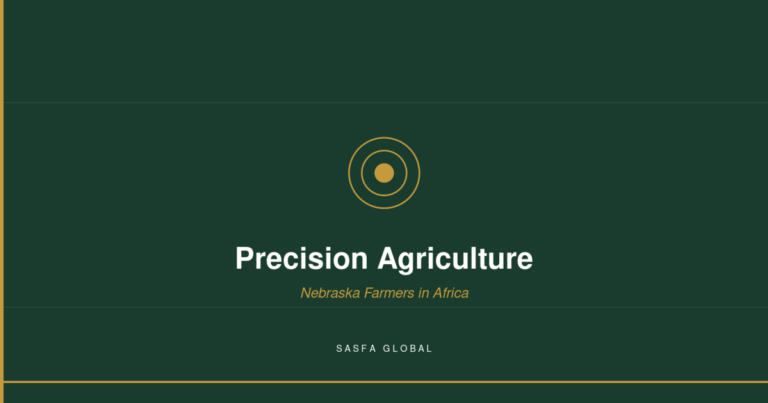 Precision agriculture technology from Nebraska applied to African farming