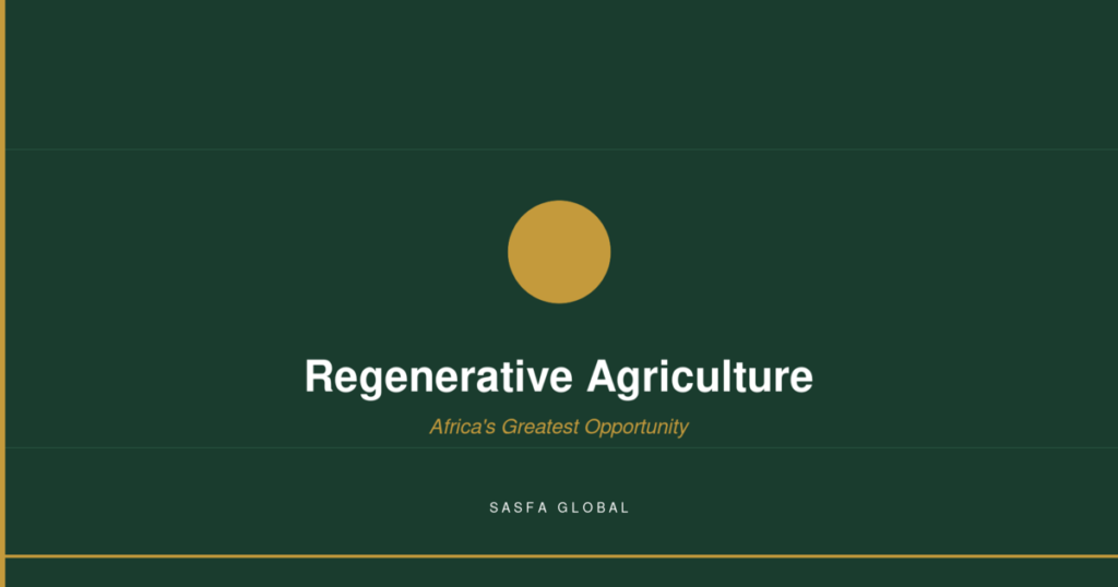 Regenerative agriculture practices for sustainable African farming