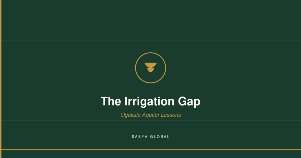 Irrigation technology transfer from Ogallala Aquifer to African agriculture